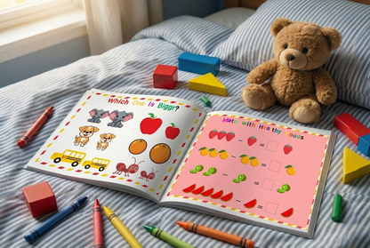 Kids Fun Learning Workbook-Learn & Play Educational Activities